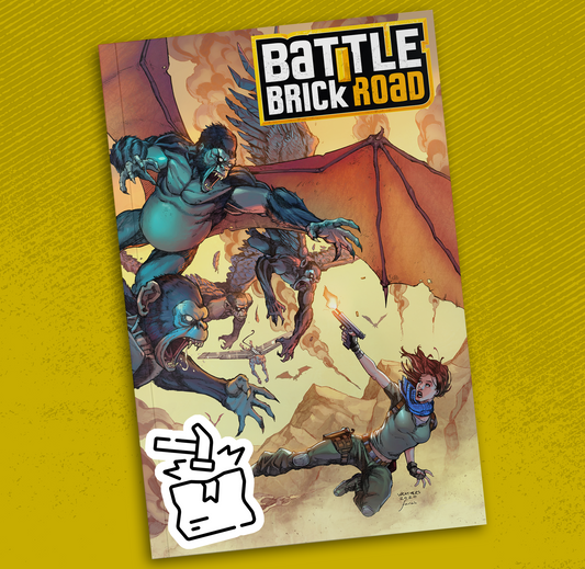 Battle Brick Road: Cover A DINGED AND DENTED